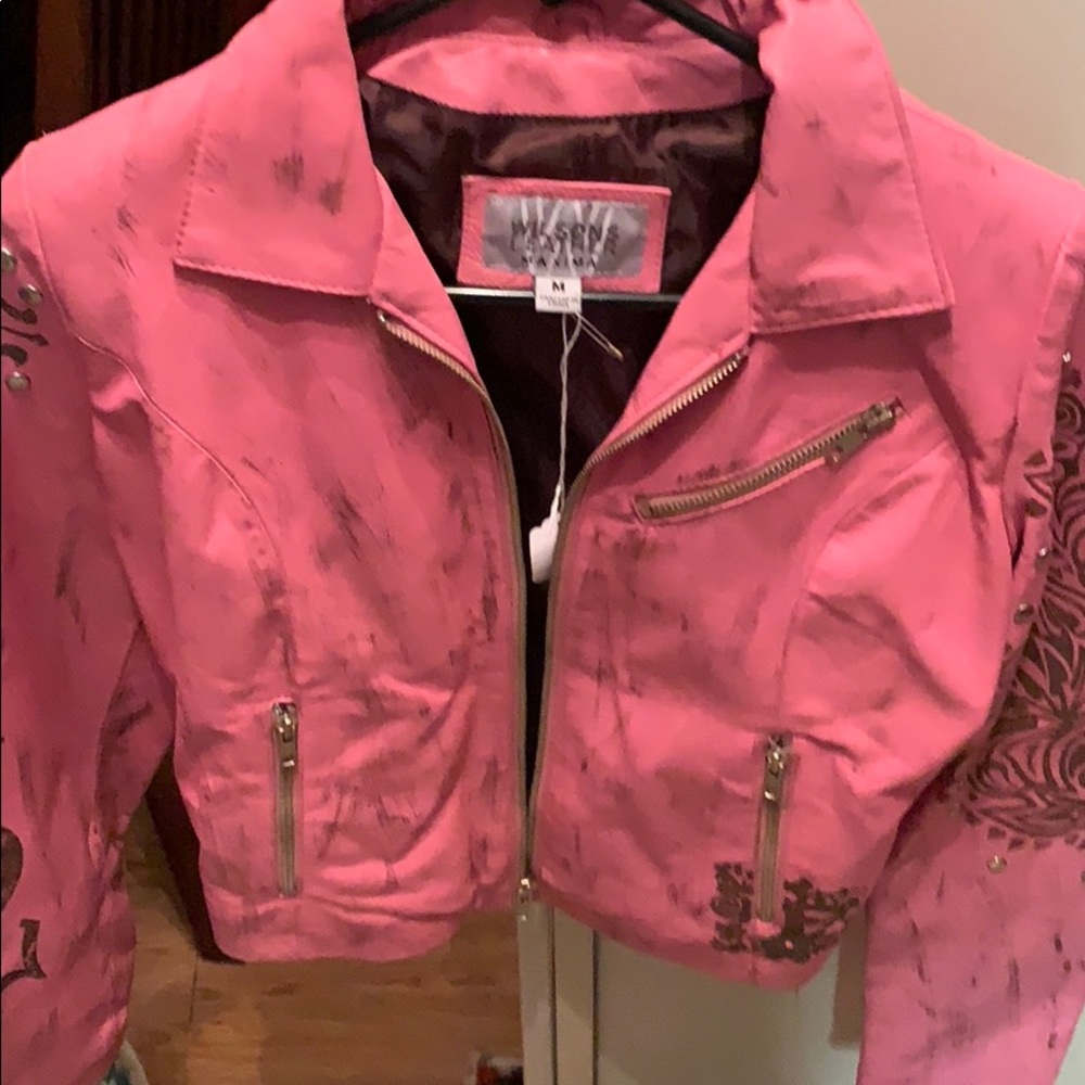 Leather jacket
